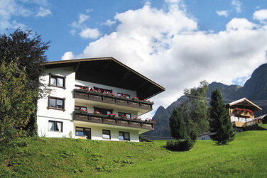 Ferienwohnungen in schöner Berglage im Höfle in Mittelberg mit großem Garten