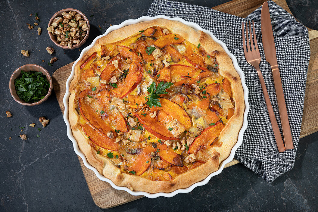 Rezept für Kürbis-Tarte